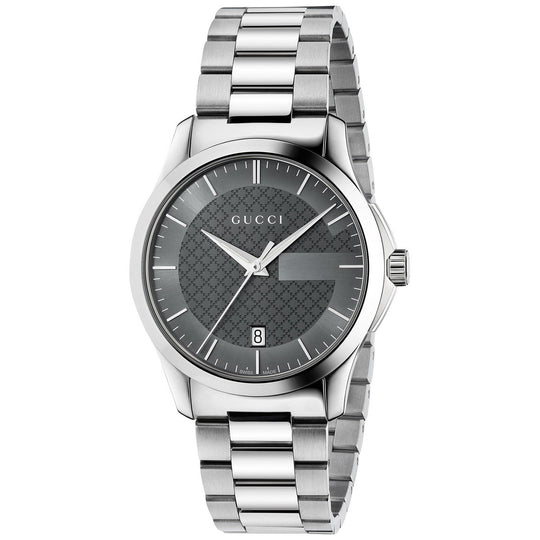 Gucci Unisex YA126522 G-Timeless Stainless Steel Watch