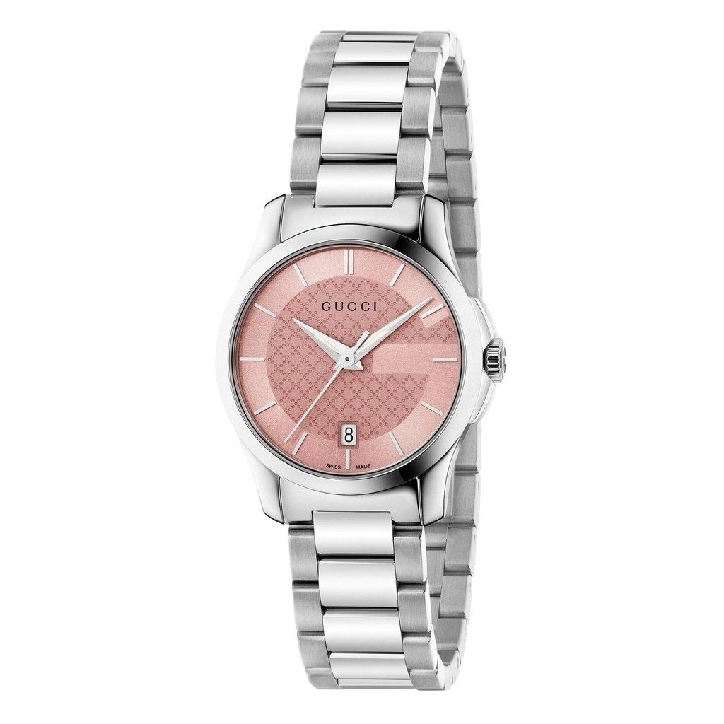 Gucci Women's YA126524 G-Timeless Stainless Steel Watch