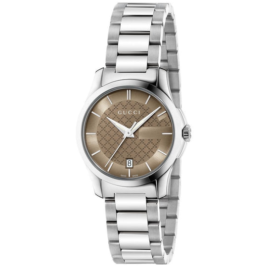 Gucci Women's YA126526 G-Timeless Stainless Steel Watch