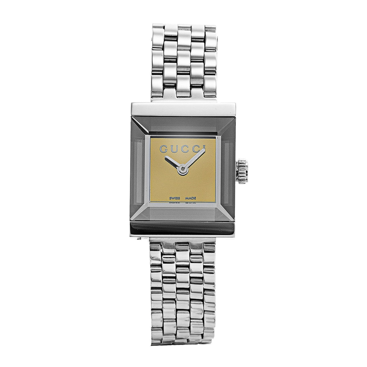 Gucci Women's YA128501 G-Frame Stainless Steel Watch