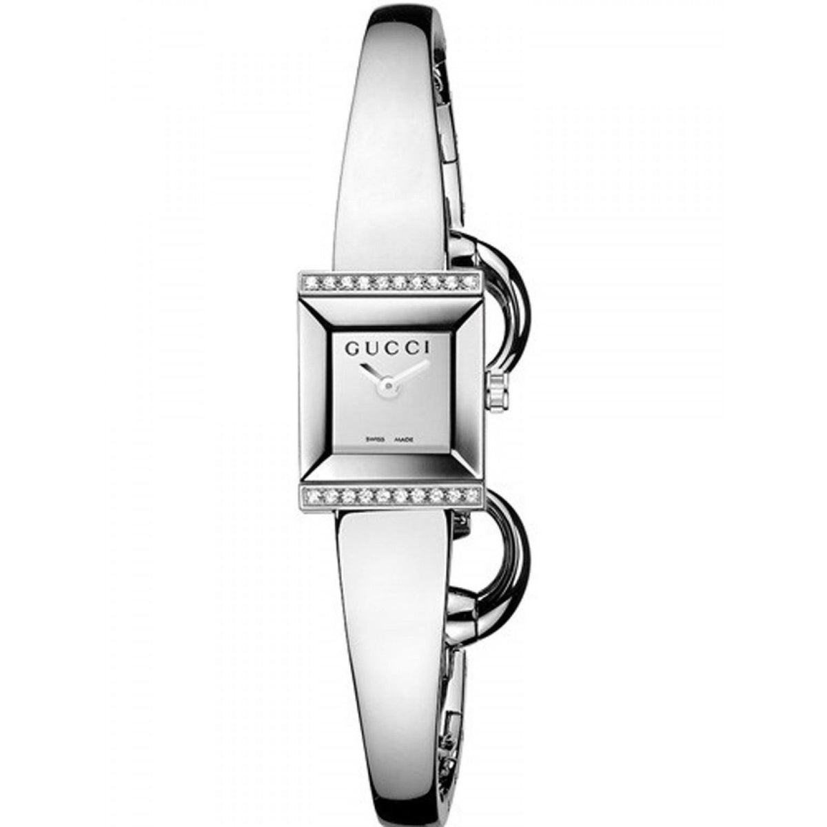 Gucci Women's YA128504 G-Frame Stainless Steel Watch