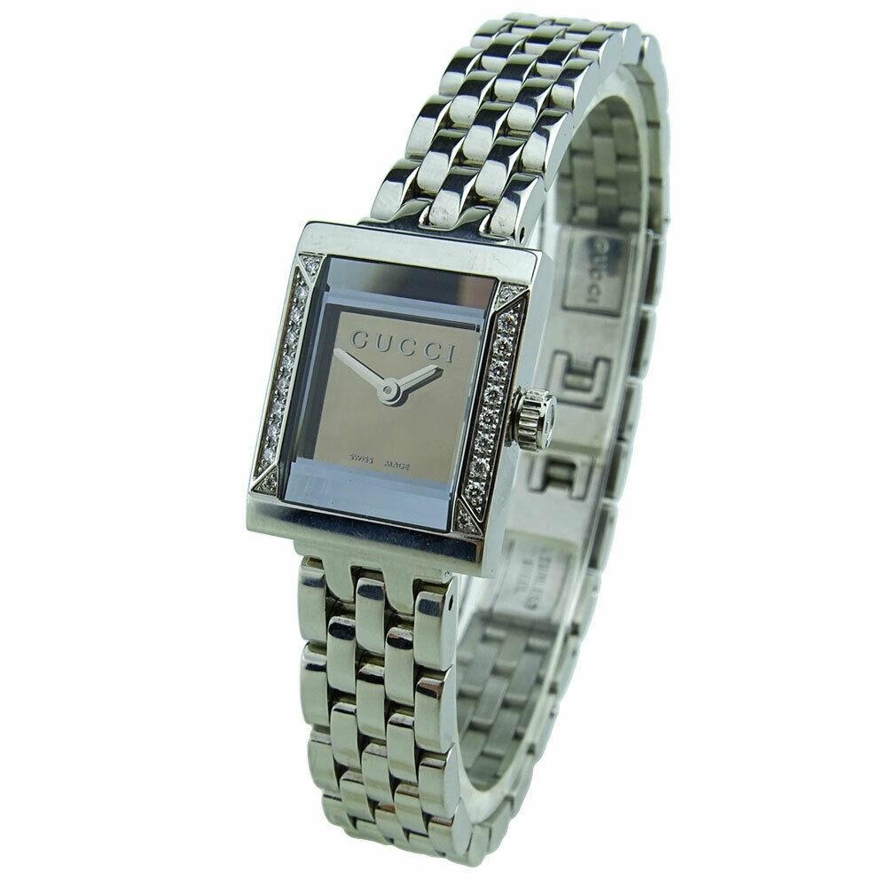 Gucci Women&#39;s YA128508 G-Frame Stainless Steel Watch