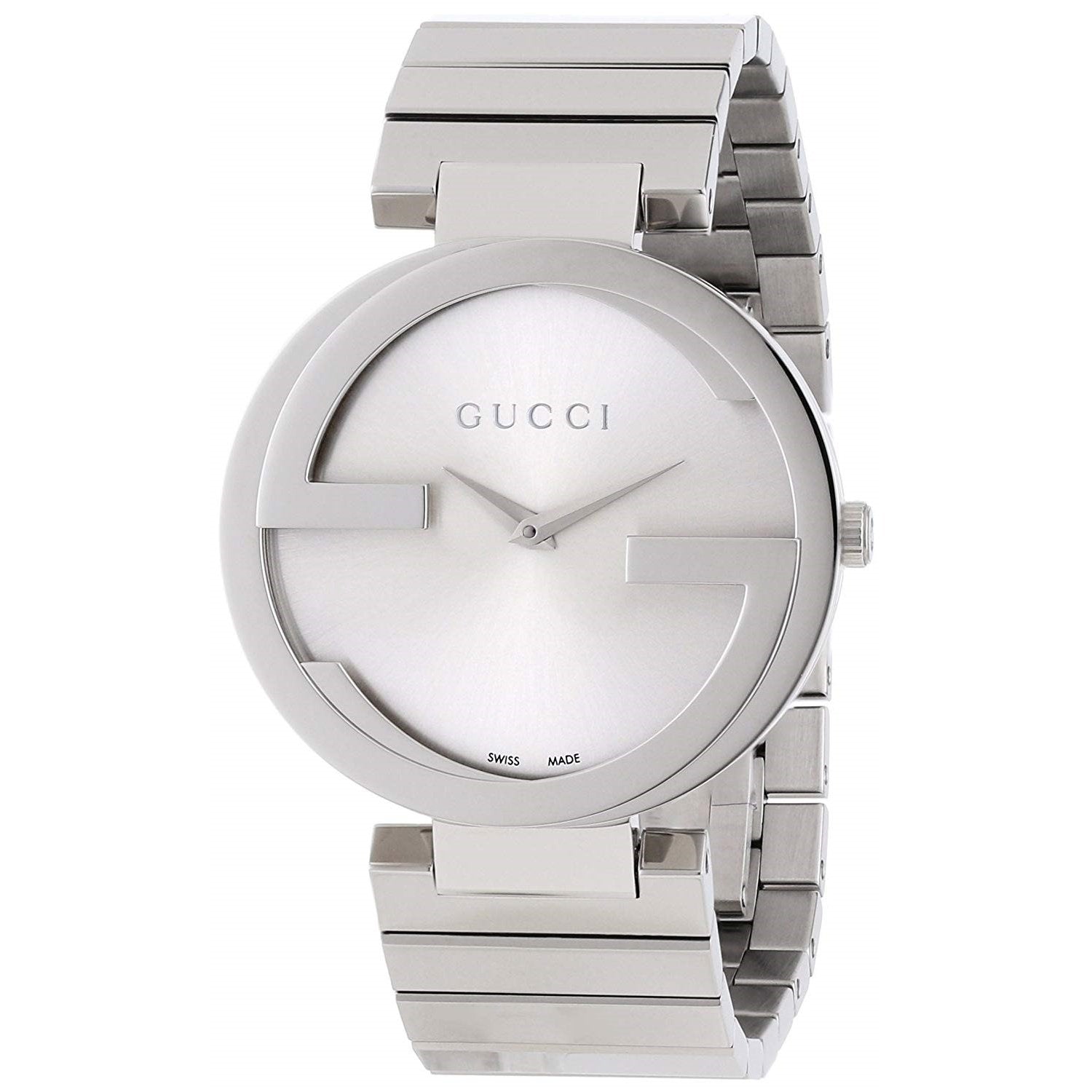Gucci interlocking stainless steel watch Clearance