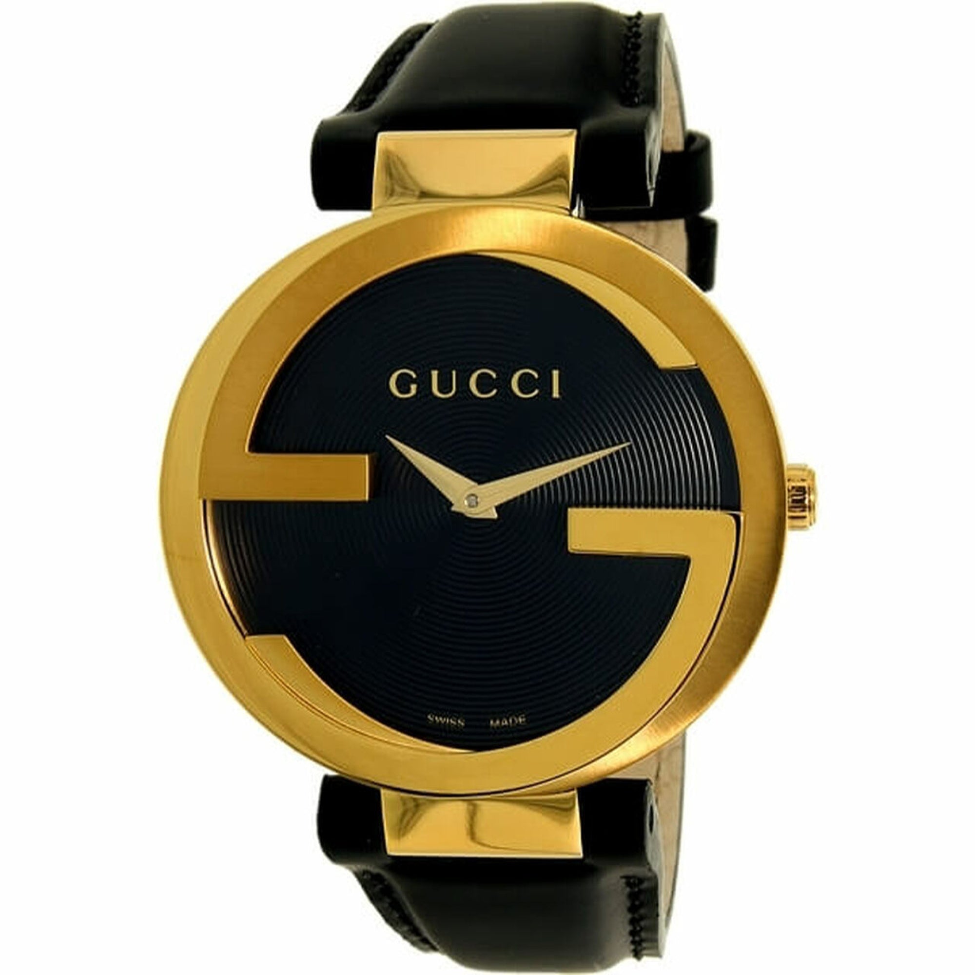 Black gold cheap gucci watch