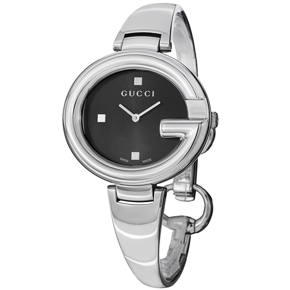 Gucci Women&#39;s YA134301 Guccissima Stainless Steel Watch