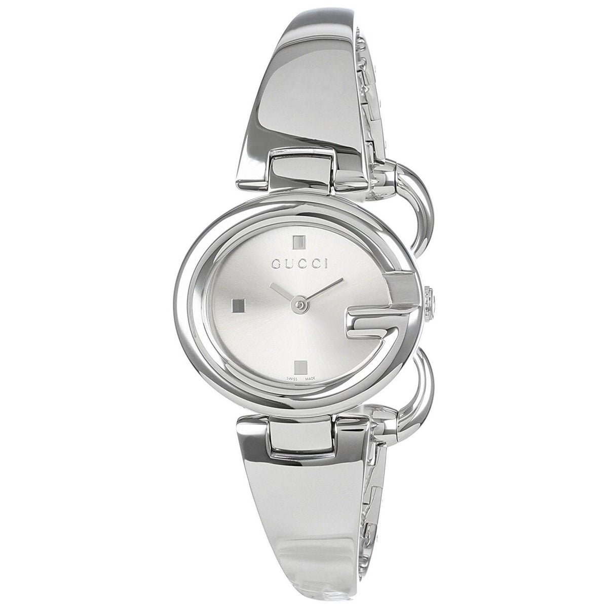 Gucci Women&#39;s YA134502 Guccissima Stainless Steel Watch