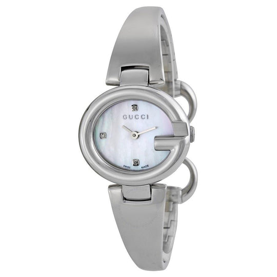 Gucci Women's YA134504 Guccissima Diamond Stainless Steel Watch