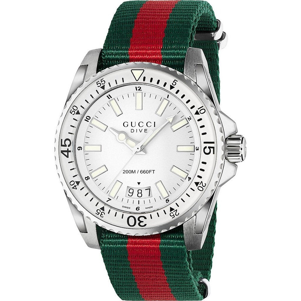 Gucci strap watch mens Clearance