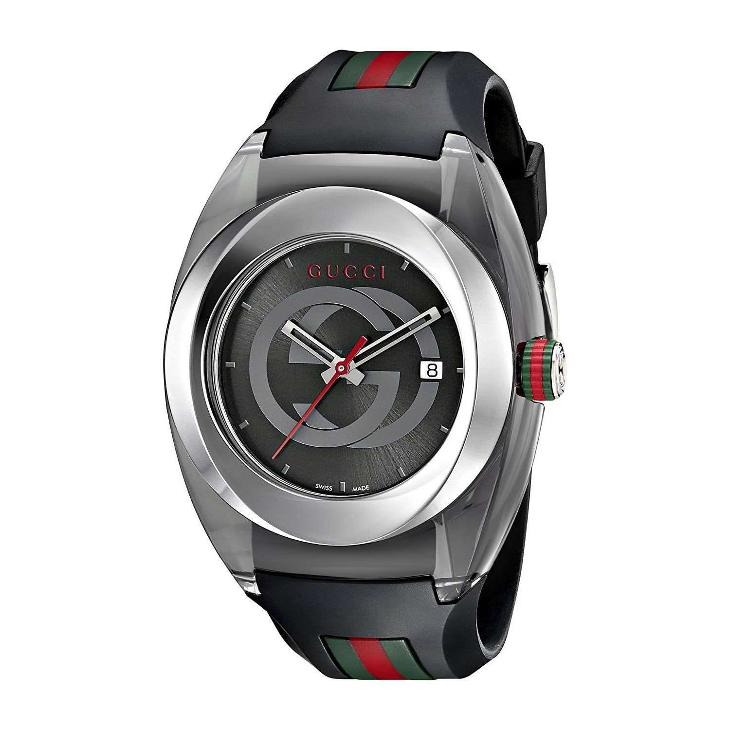 Gucci Unisex YA137101 Sync Multicolored Silicone Watch Bezali