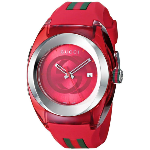 Gucci Unisex YA137103 Sync Stainless Steel Watch