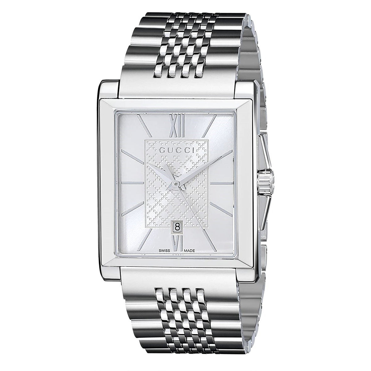 Gucci Women&#39;s YA138501 G-Timeless Stainless Steel Watch