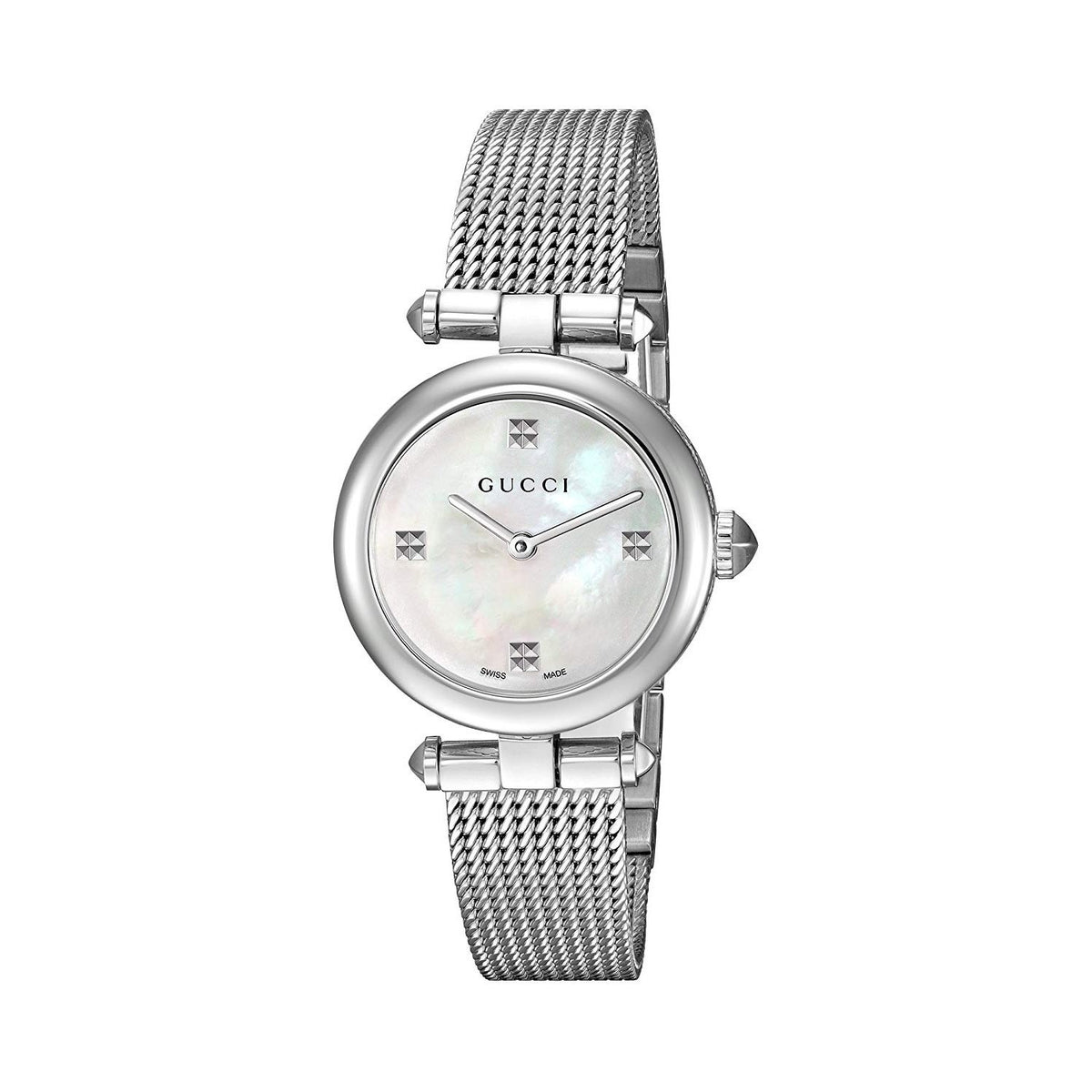 Gucci Women&#39;s YA141504 Diamantissima Stainless Steel Watch