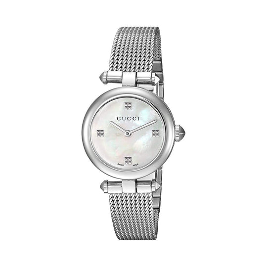 Gucci Women's YA141504 Diamantissima Stainless Steel Watch