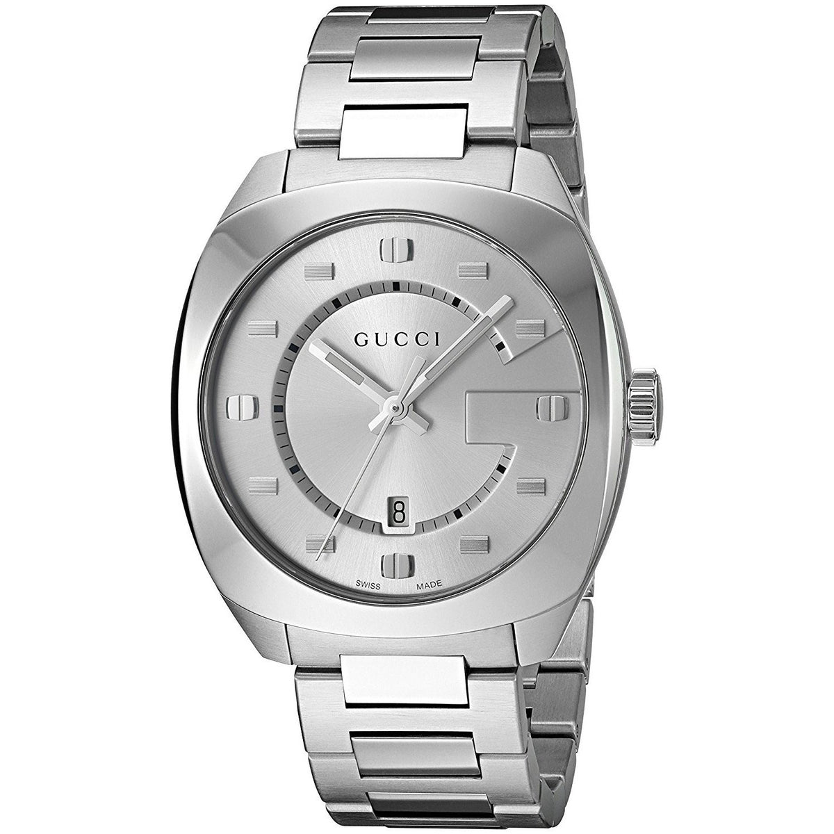Gucci Men&#39;s YA142308 GG2570 Stainless Steel Watch