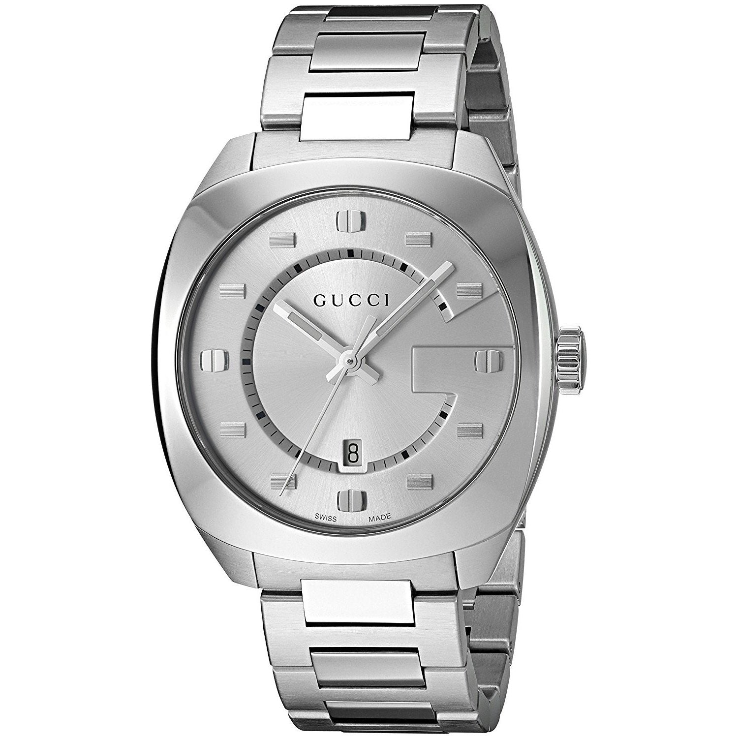 Mens gucci watch stainless steel Clearance