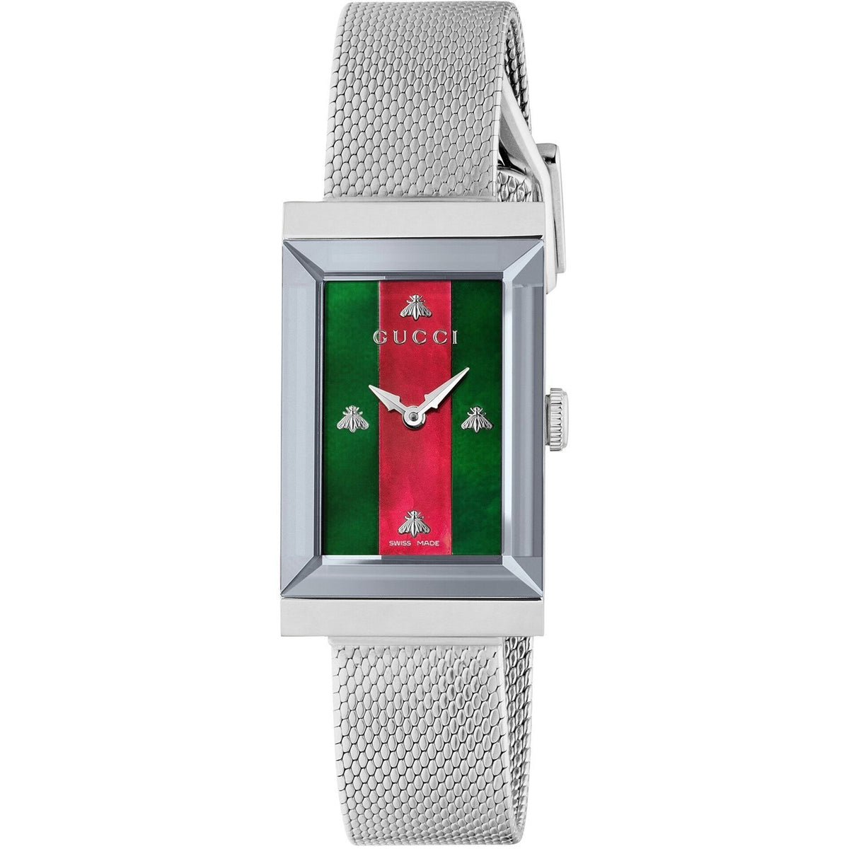 Gucci Women&#39;s YA147401 G-Frame Stainless Steel Watch