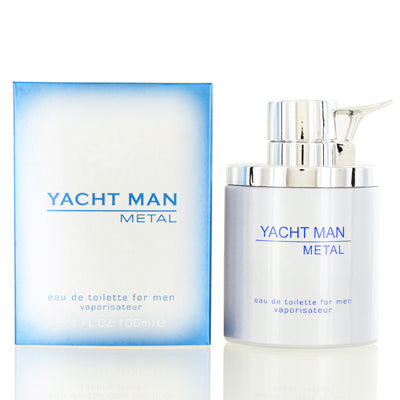Yacht Man Metal Myrurgia Edt Spray 3.4 Oz (100 Ml) For Men 0912