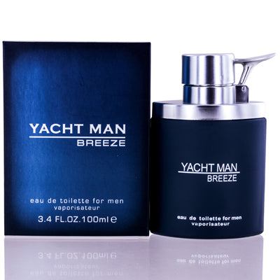 Yacht Man Breeze Myrurgia Edt Spray Slightly Damaged 3.4 Oz (100 Ml) For Men 09142