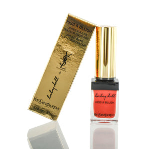 Ysl Kiss & Blush Lip & Cheek Color Liquid #4 Orange Fougueux 0.33 Oz (10 Ml) 38140