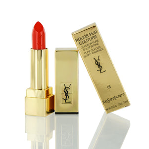 Ysl Rouge Pur Couture Lipstick #13 Le Orange .13 Oz. 616592