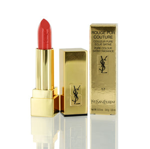 Ysl Rouge Pur Couture Lipstick #17 Rose Dahlia .13 Oz. 616752