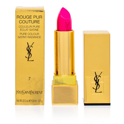 Ysl Rouge Pur Couture Lipstick #7 Fuchsia  .13 Oz. 595910