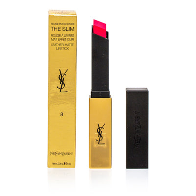 Ysl Rouge Pur Couture The Slim Matte Lipstick (8) Countrary Fuchsia 0.08 Oz  