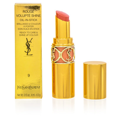 Ysl Rouge Volupte Shine Oil-In-Stick Lipstick (9) Nude Sheer 0.15 Oz 197831