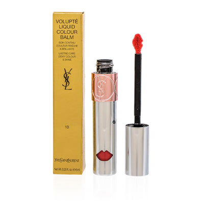 Ysl Volupte Liquid Colour Balm (10) Devour Me Plum .20 Oz (6 Ml) 799548