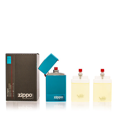 Zippo Blue Zippo Edt Spray Refillable 3.0 Oz (90 Ml) For Men 701185
